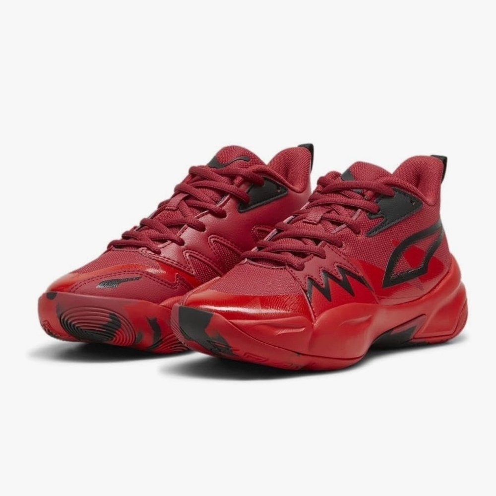 Puma Genetics JR Unisex Club Red  Size 6 New